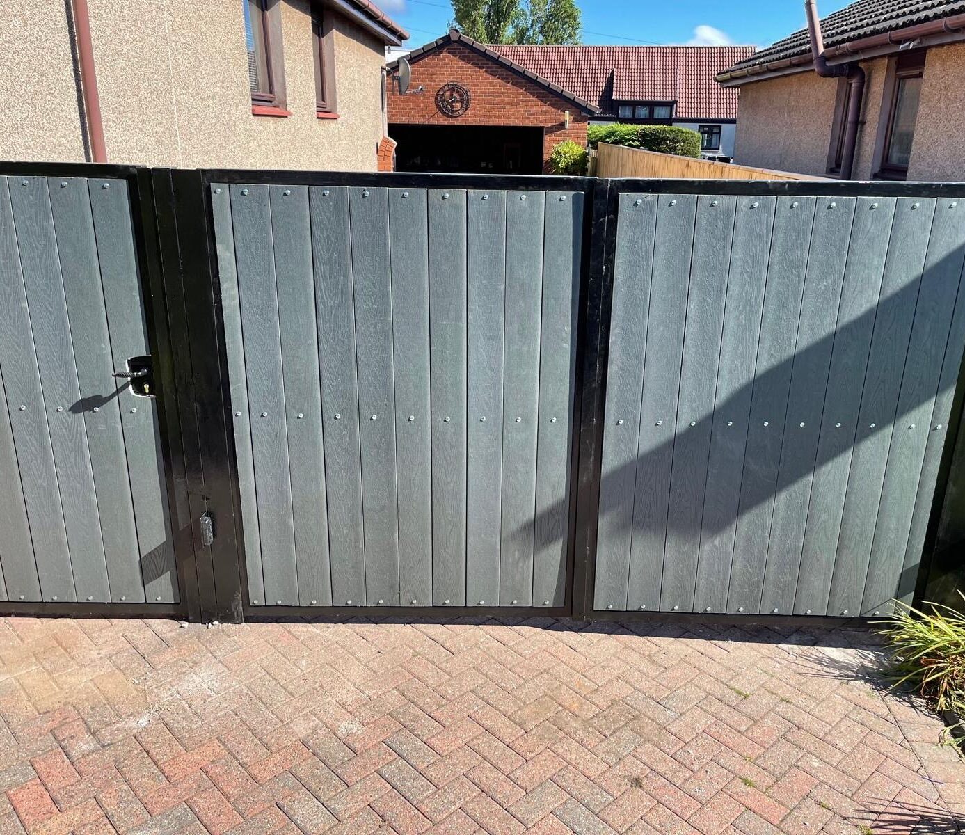 bespoke driveway gates Edinburgh by Edinburgh Blacksmiths